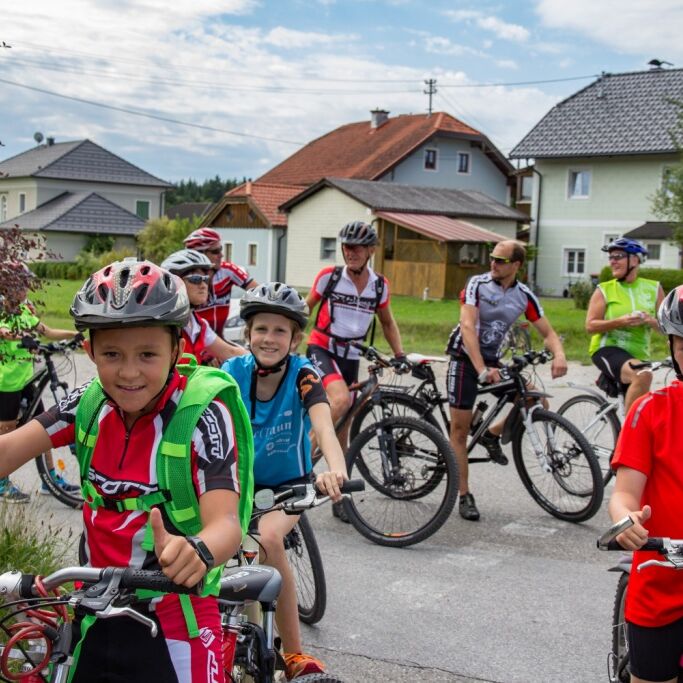 Radgruppe des SV Lengau