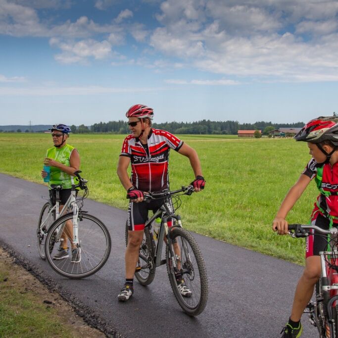 Radgruppe des SV Lengau