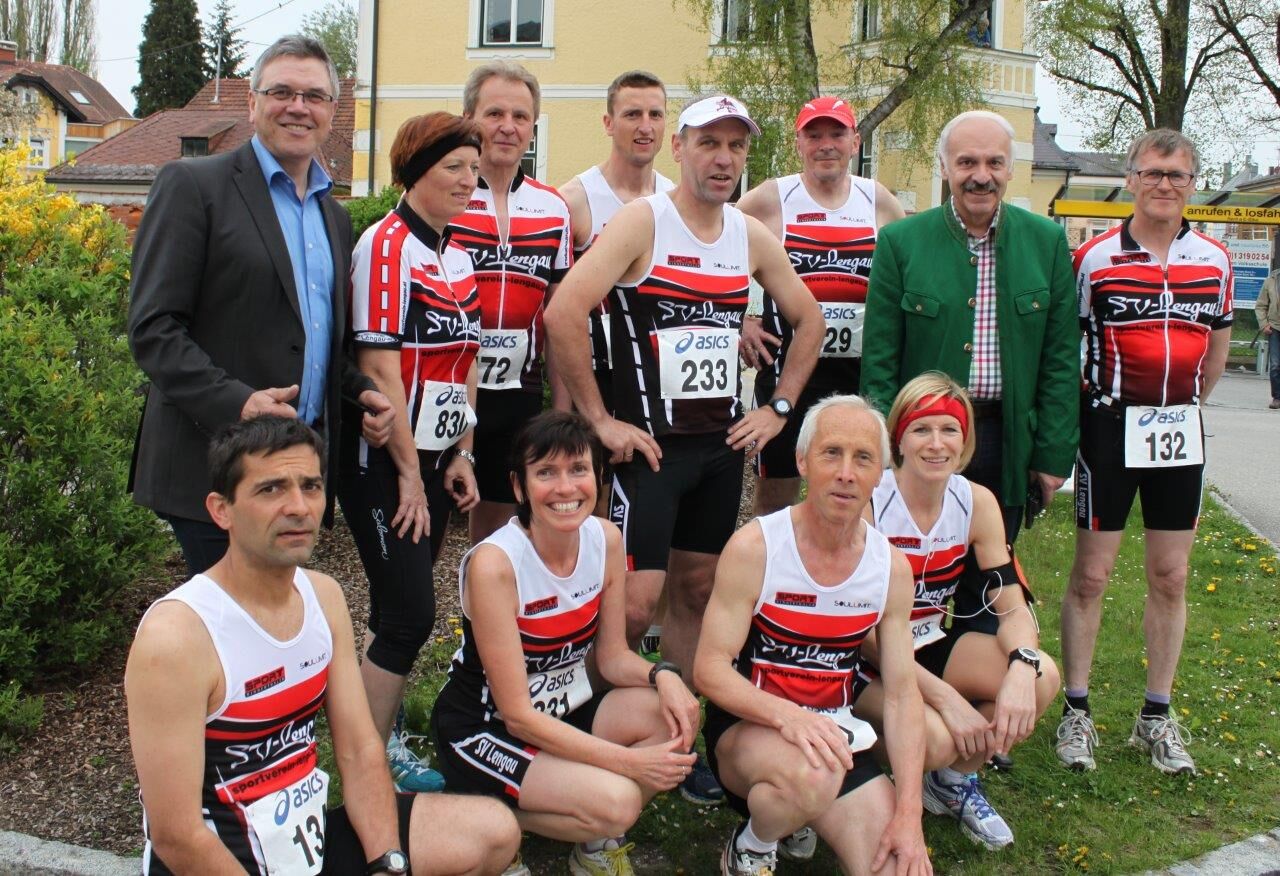 Laufgruppe des SV Lengau
