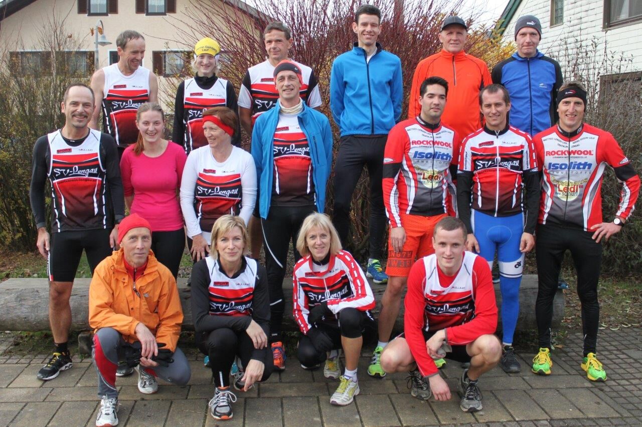 Laufgruppe des SV Lengau