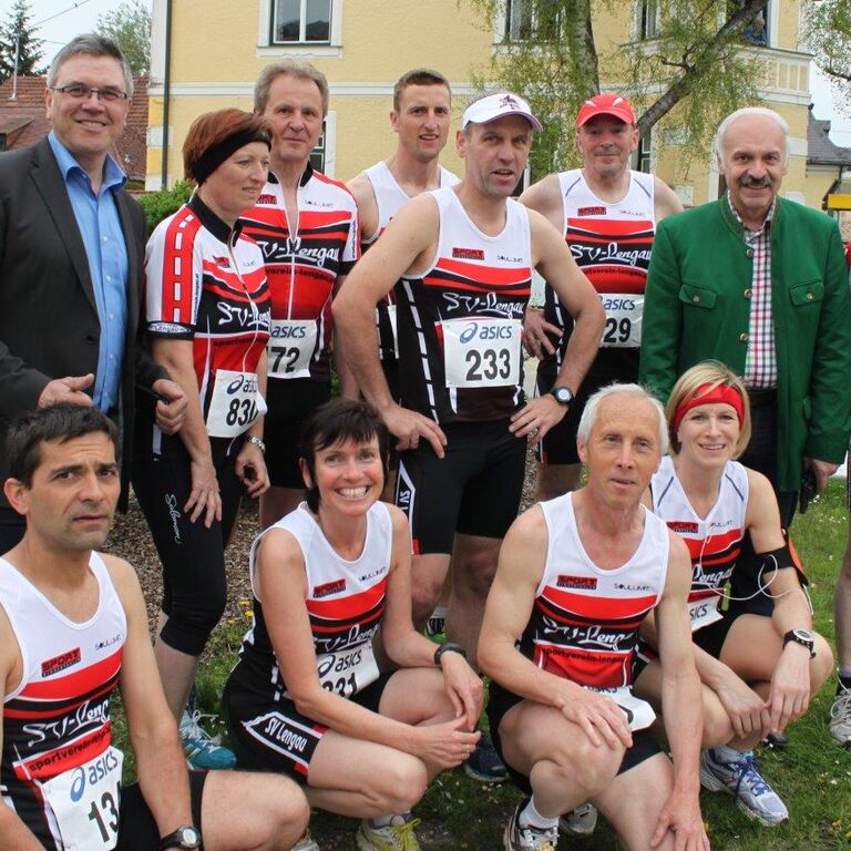 Laufgruppe des SV Lengau