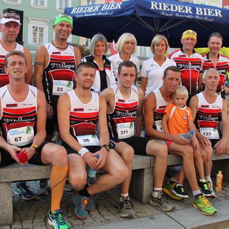 Laufgruppe des SV Lengau