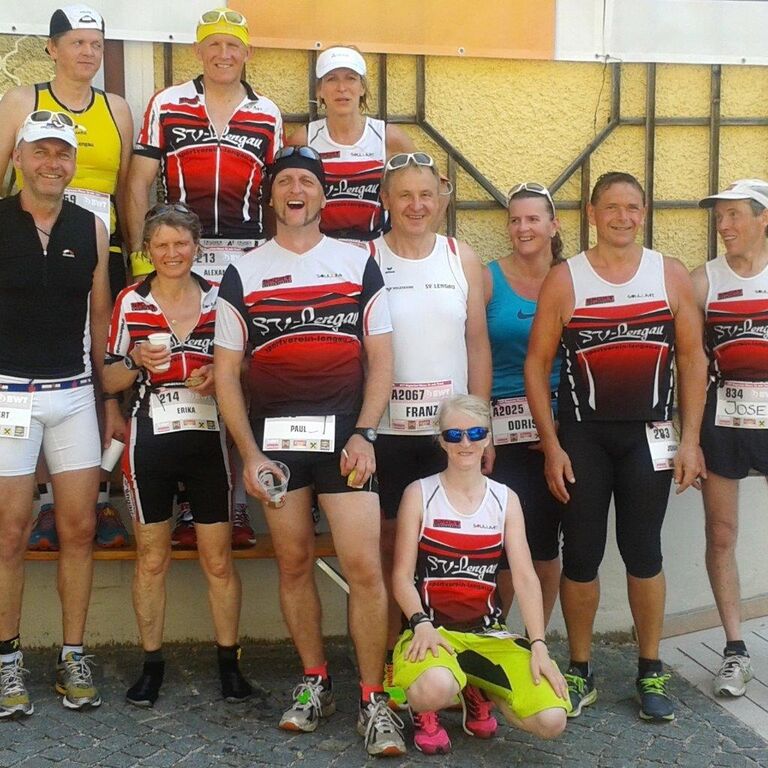 Laufgruppe des SV Lengau