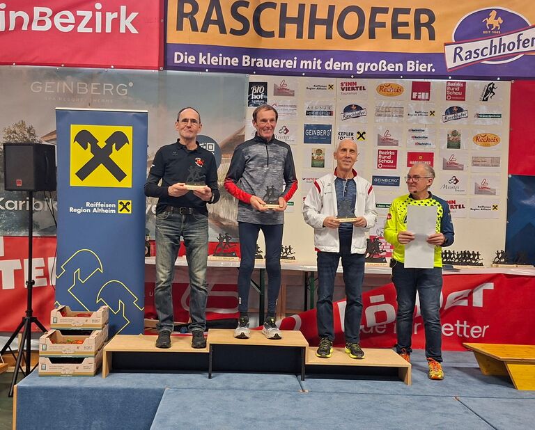 Siegerehrung beim Therme Geinberg Lauf