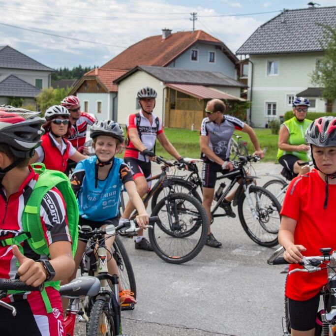 Radgruppe des SV Lengau